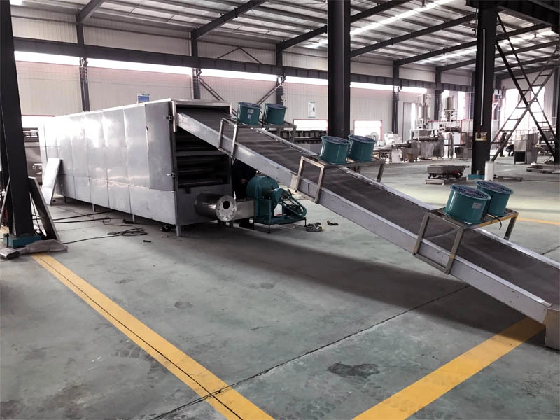 High Quality Cereal Core Filling Puff Snack Processing Machine Line