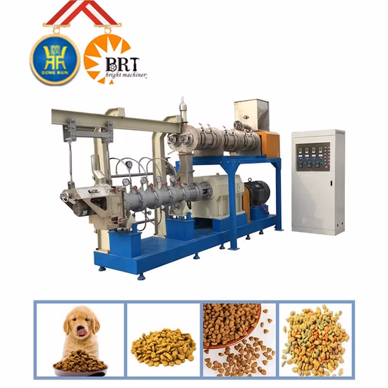 ドライドッグフード、ペレット製造、加工、押出成形、ペットフード生産ライン価格