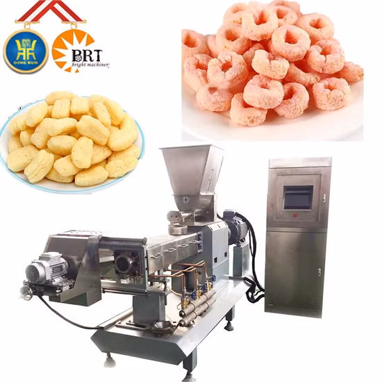 済南サンワード機械パフカシューナッツペレットマシンチーズボール加工ライン